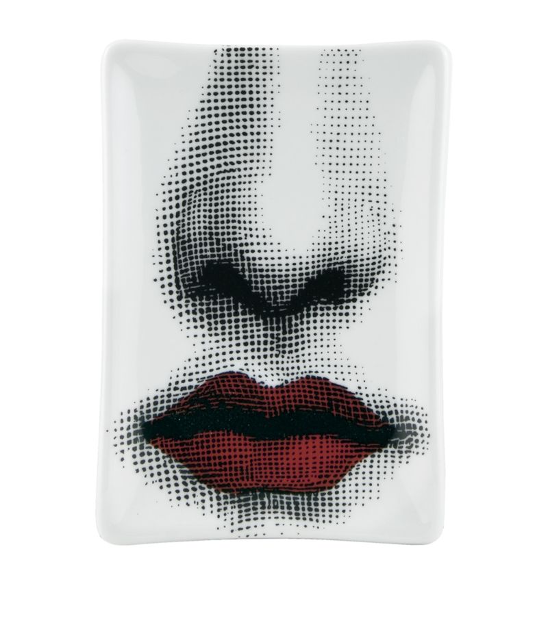 Fornasetti Fornasetti Rectangular Porcelain Ashtray