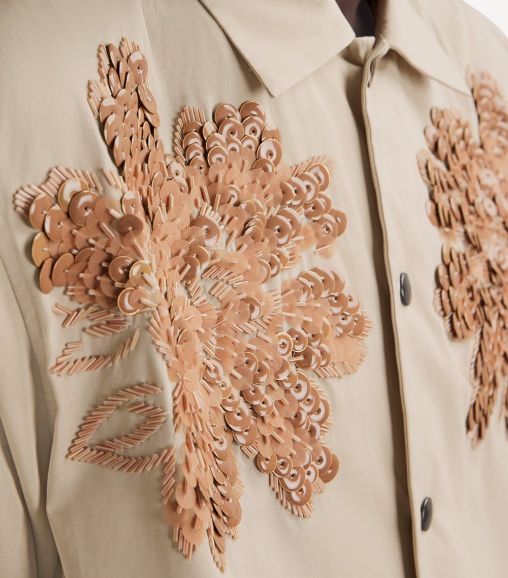 Dries Van Noten Dries Van Noten Embroidered Floral Shirt