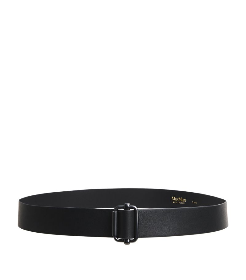 Max Mara Max Mara Leather Suspender-Buckle Belt