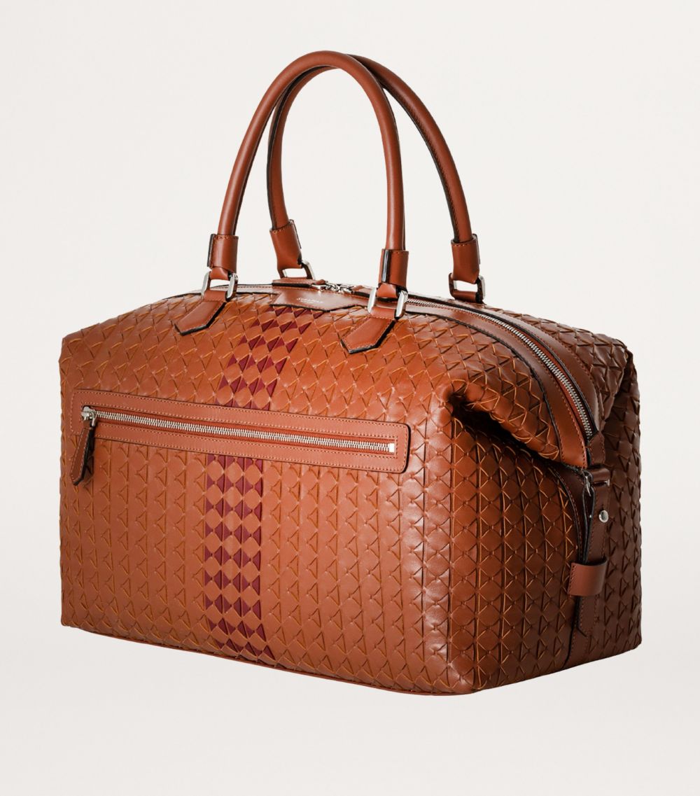 Serapian Serapian Leather Mosaico Holdall