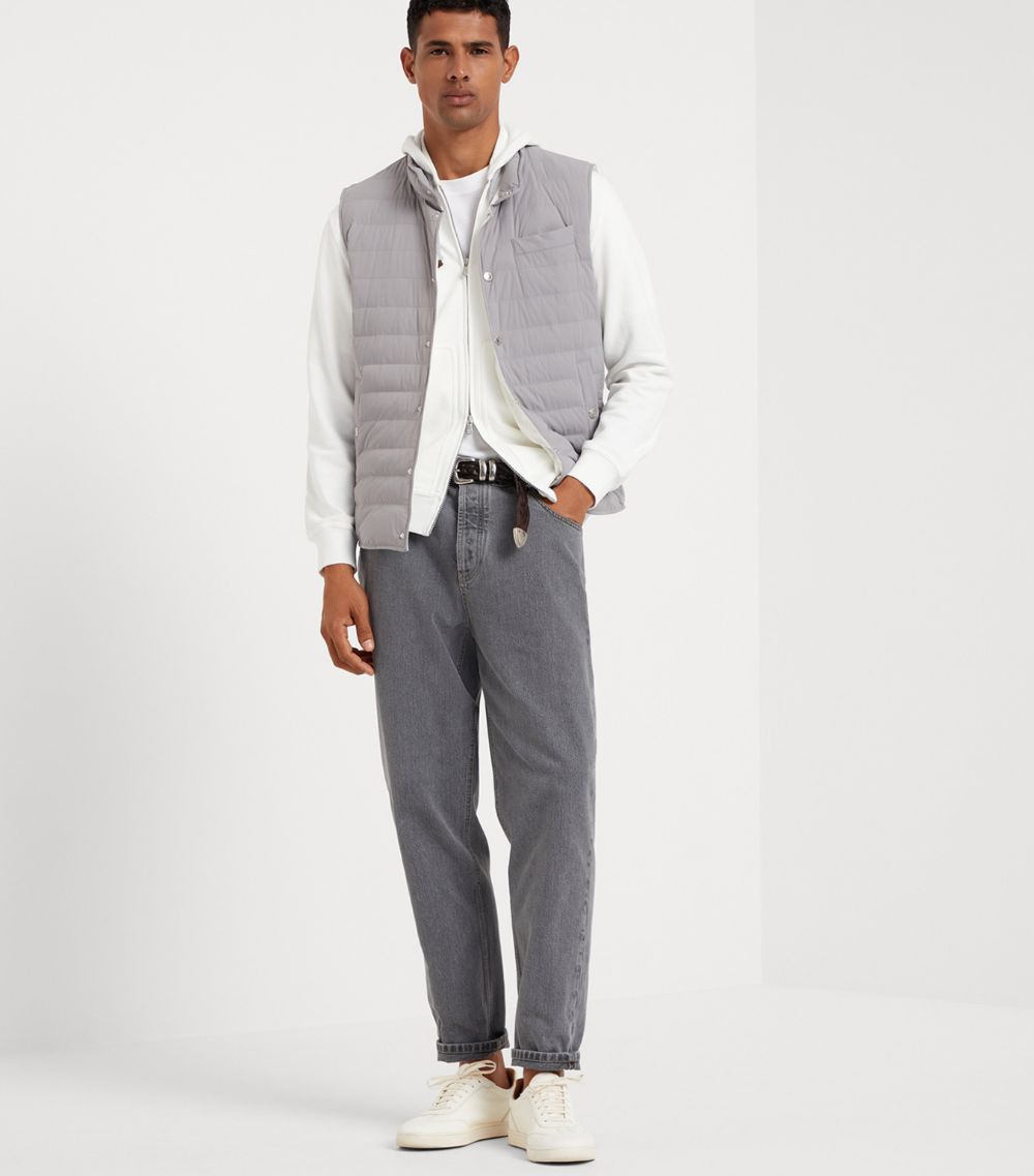 Brunello Cucinelli Brunello Cucinelli French Terry Zip-Up Hoodie