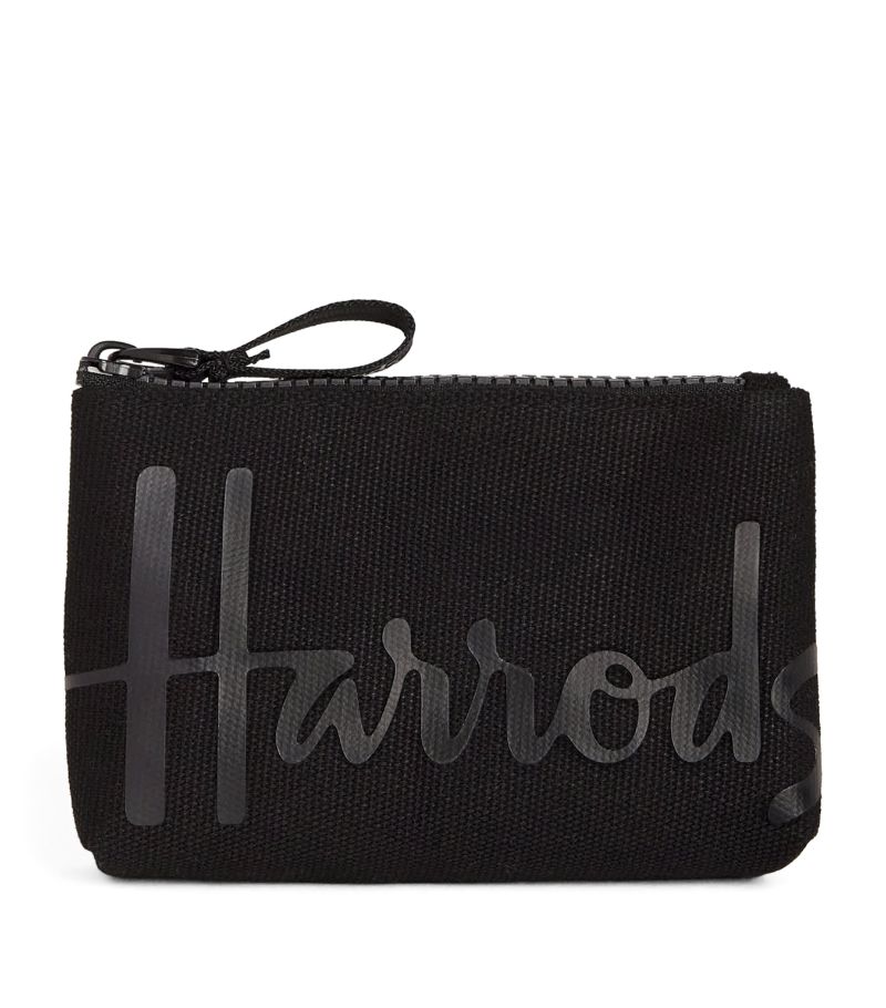 Harrods Harrods Cotton Logo Coin Purse