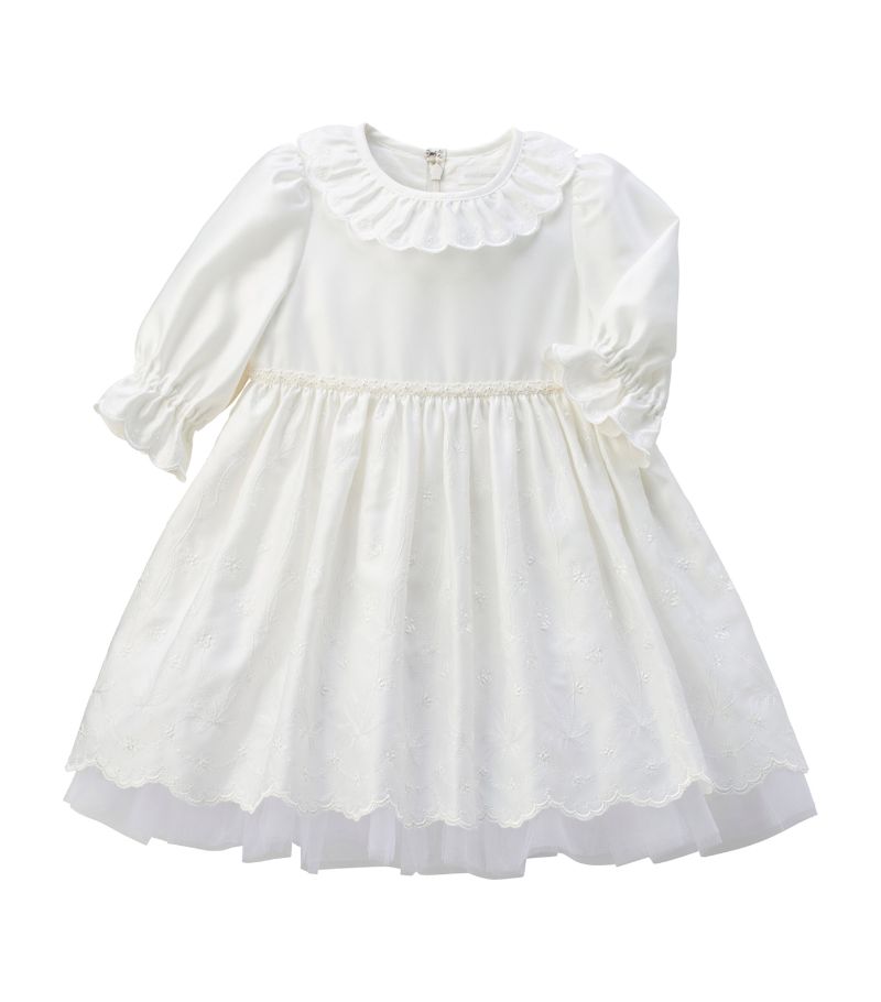 Miki House Miki House Embroidered Dress (2-5 Years)