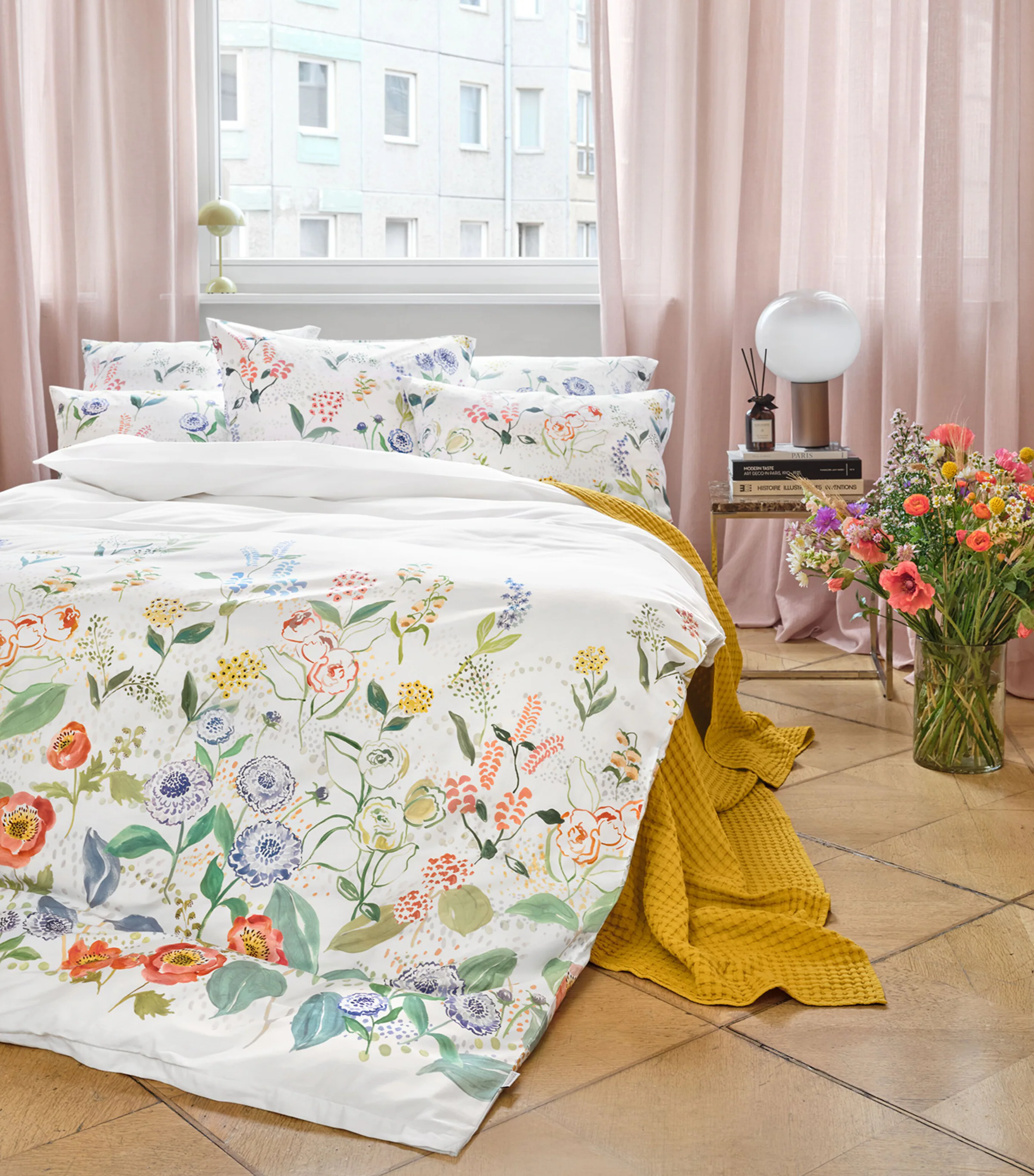 Schlossberg Schlossberg Floral Annika-Noblesse King Duvet Cover