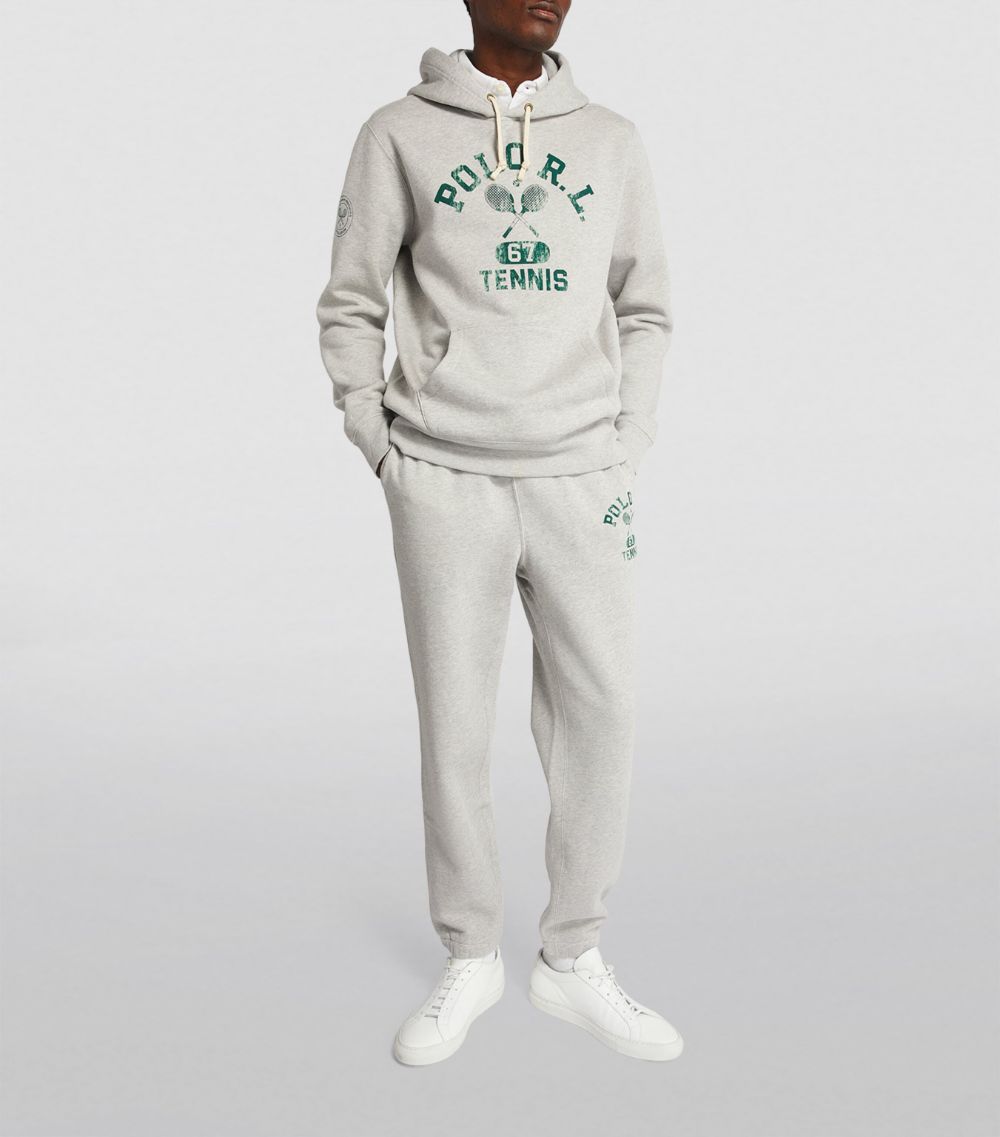 Rlx Ralph Lauren Rlx Ralph Lauren X Wimbledon-Logo Hoodie