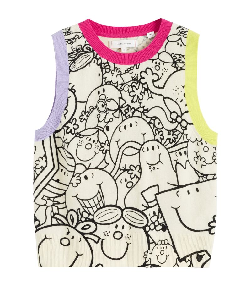 Chinti & Parker Chinti & Parker X Mr. Men Sweater Vest