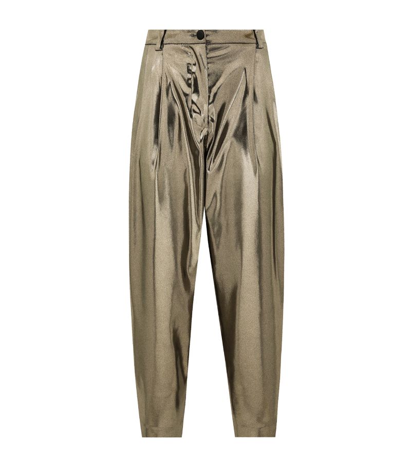 Dolce & Gabbana Dolce & Gabbana Metallic Trousers