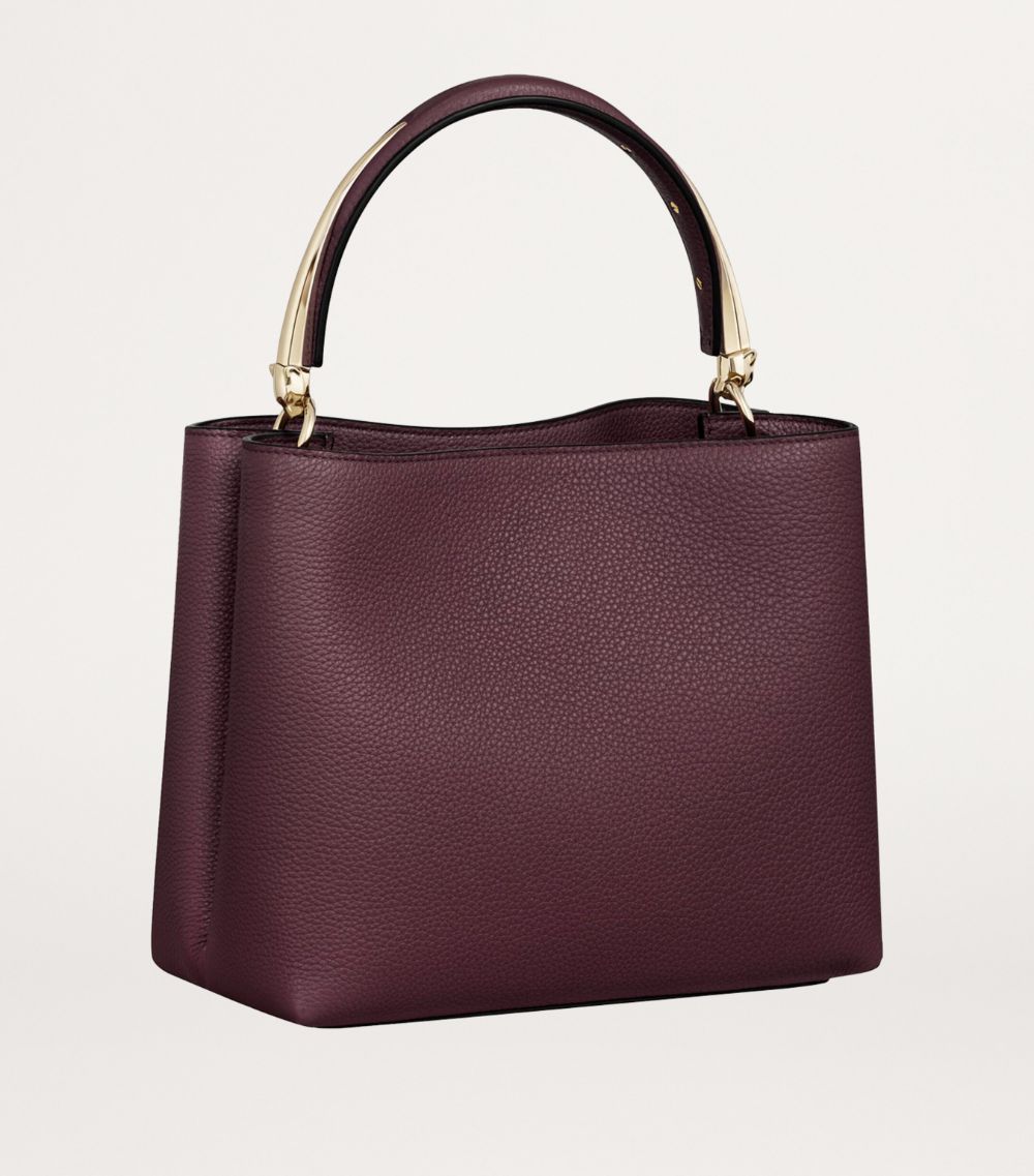 Cartier Cartier Small Calfskin Panthère De Cartier Top-Handle Bag