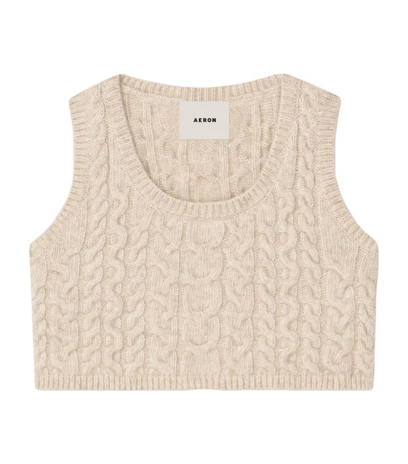 Aeron Aeron Cable-Knit Chancery Sweater Vest