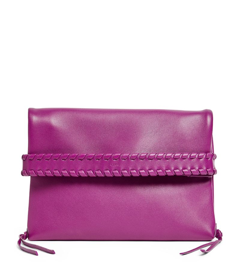 Chloé Chloé Leather Mony Clutch Bag