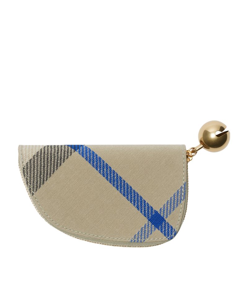 Burberry Burberry Leather Shield Coin Purse