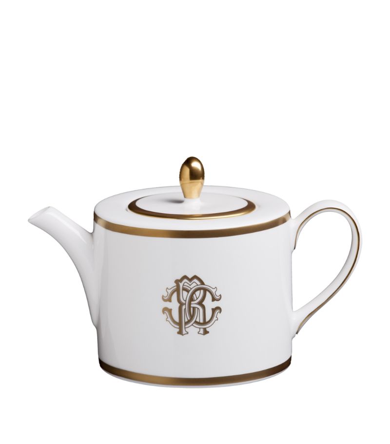 Roberto Cavalli Home Roberto Cavalli Home Silk Gold Teapot