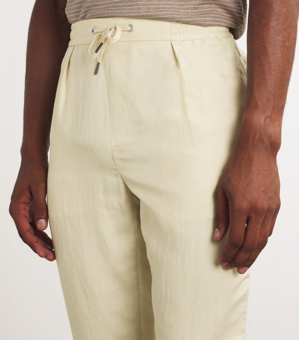 Ralph Lauren Purple Label Ralph Lauren Purple Label Silk-Linen Trousers