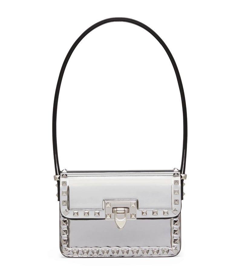 VALENTINO GARAVANI Valentino Garavani Small Mirrored Rockstud23 Shoulder Bag