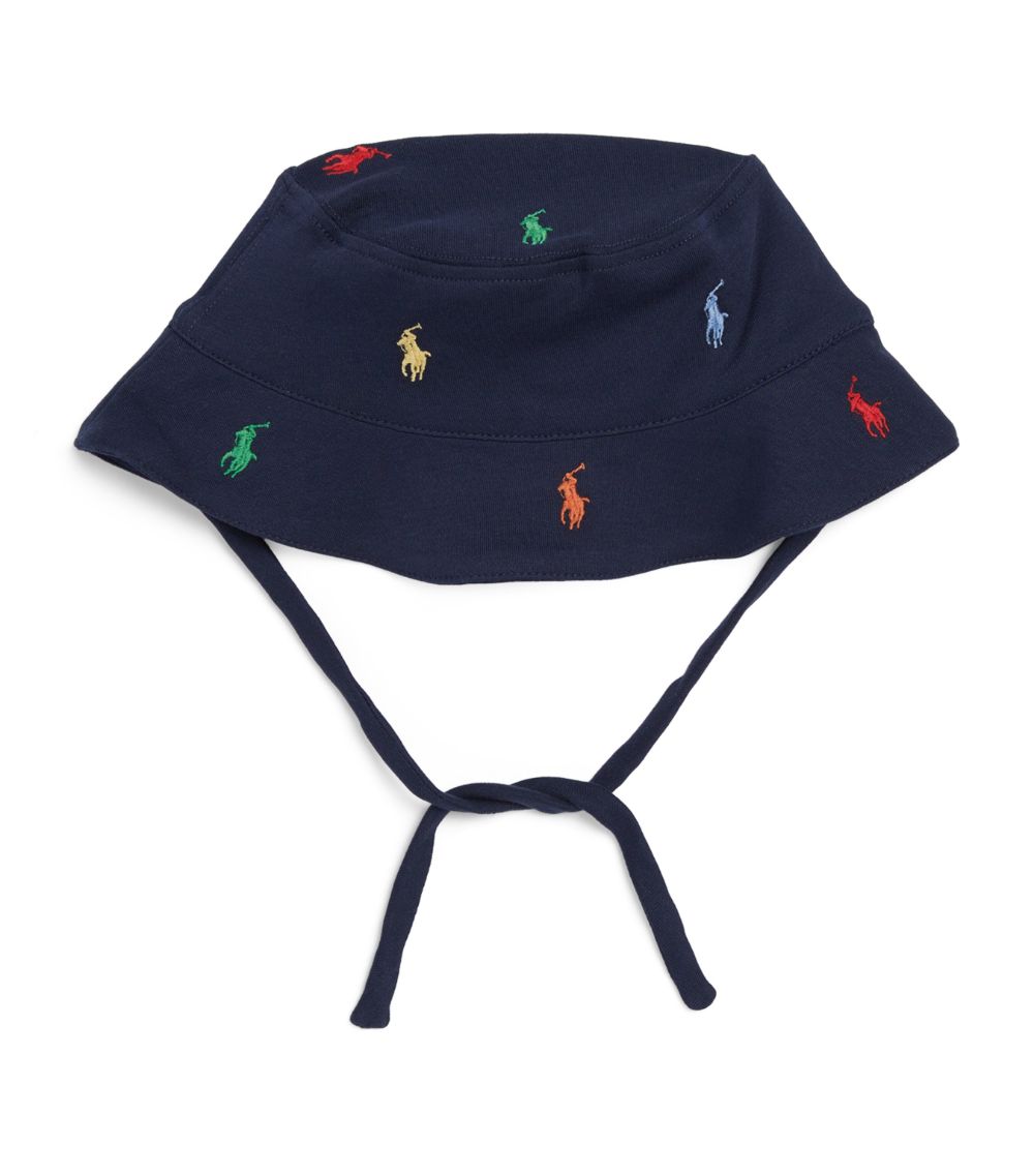 Ralph Lauren Kids Ralph Lauren Kids Polo Pony Bucket Hat (3-24 Months)