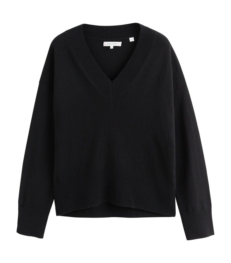 Chinti & Parker Chinti & Parker Wool-Cashmere V-Neck Sweater