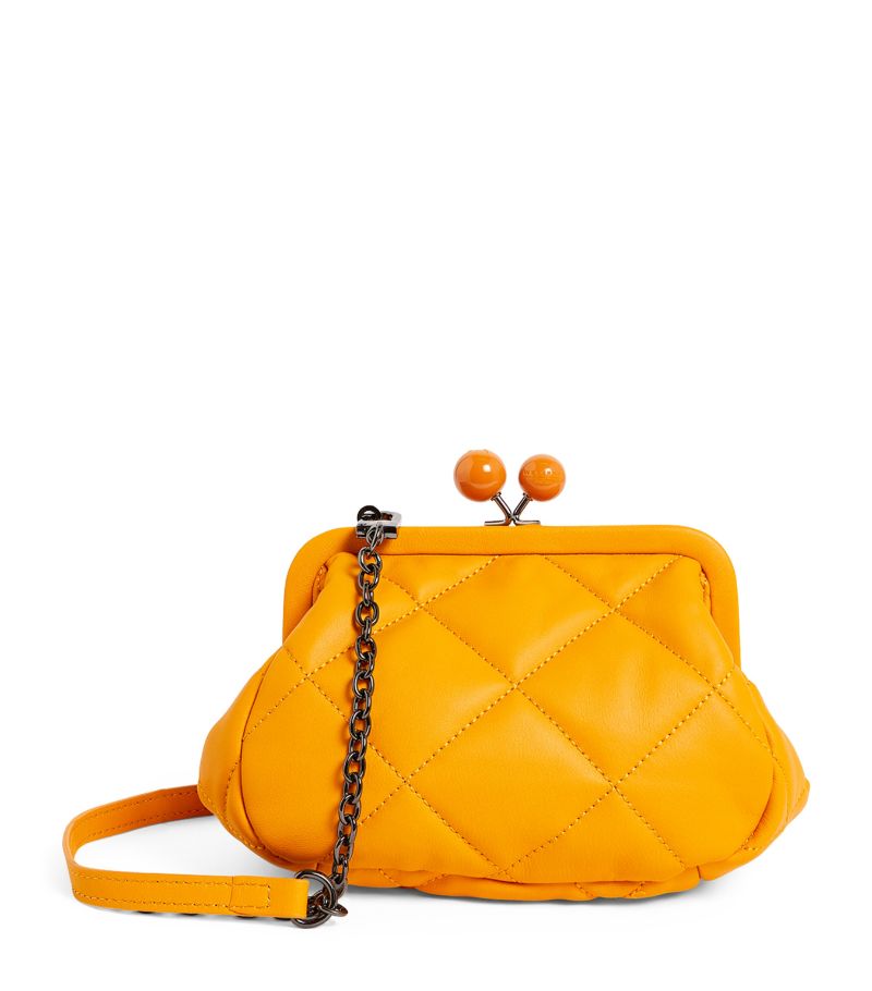 Weekend Max Mara Weekend Max Mara Leather Quilted Pasticcino Mini Bag