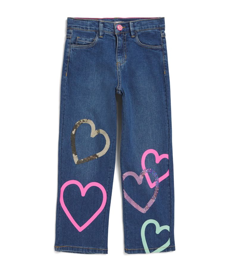 Billieblush Billieblush Heart Print Jeans (4-12 Years)