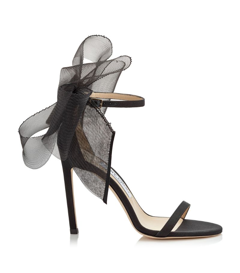 Jimmy Choo Jimmy Choo Aveline 100 Leather Sandals