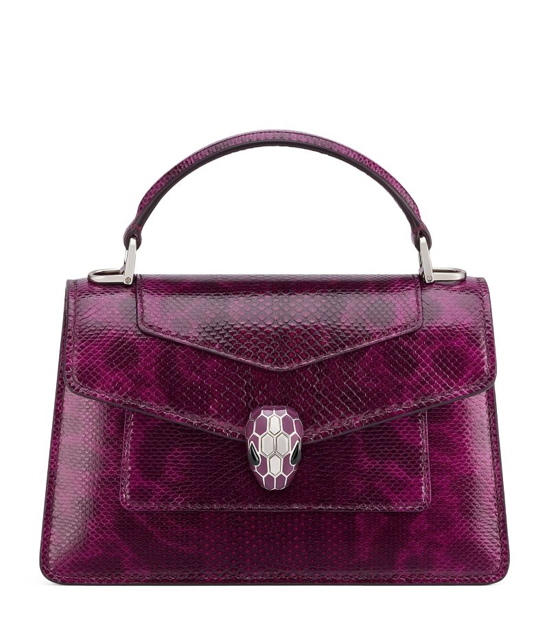 Bvlgari Bvlgari Mini Serpenti Forever Top-Handle Bag