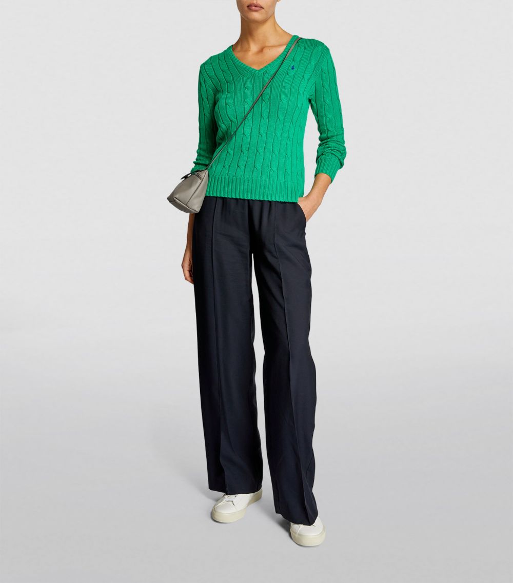 Polo Ralph Lauren Polo Ralph Lauren V-Neck Cable-Knit Sweater