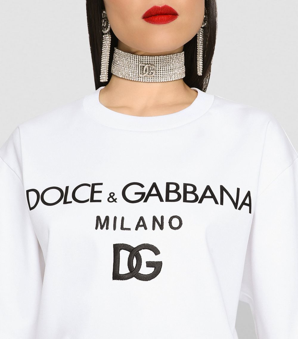 Dolce & Gabbana Dolce & Gabbana Oversized Logo T-Shirt