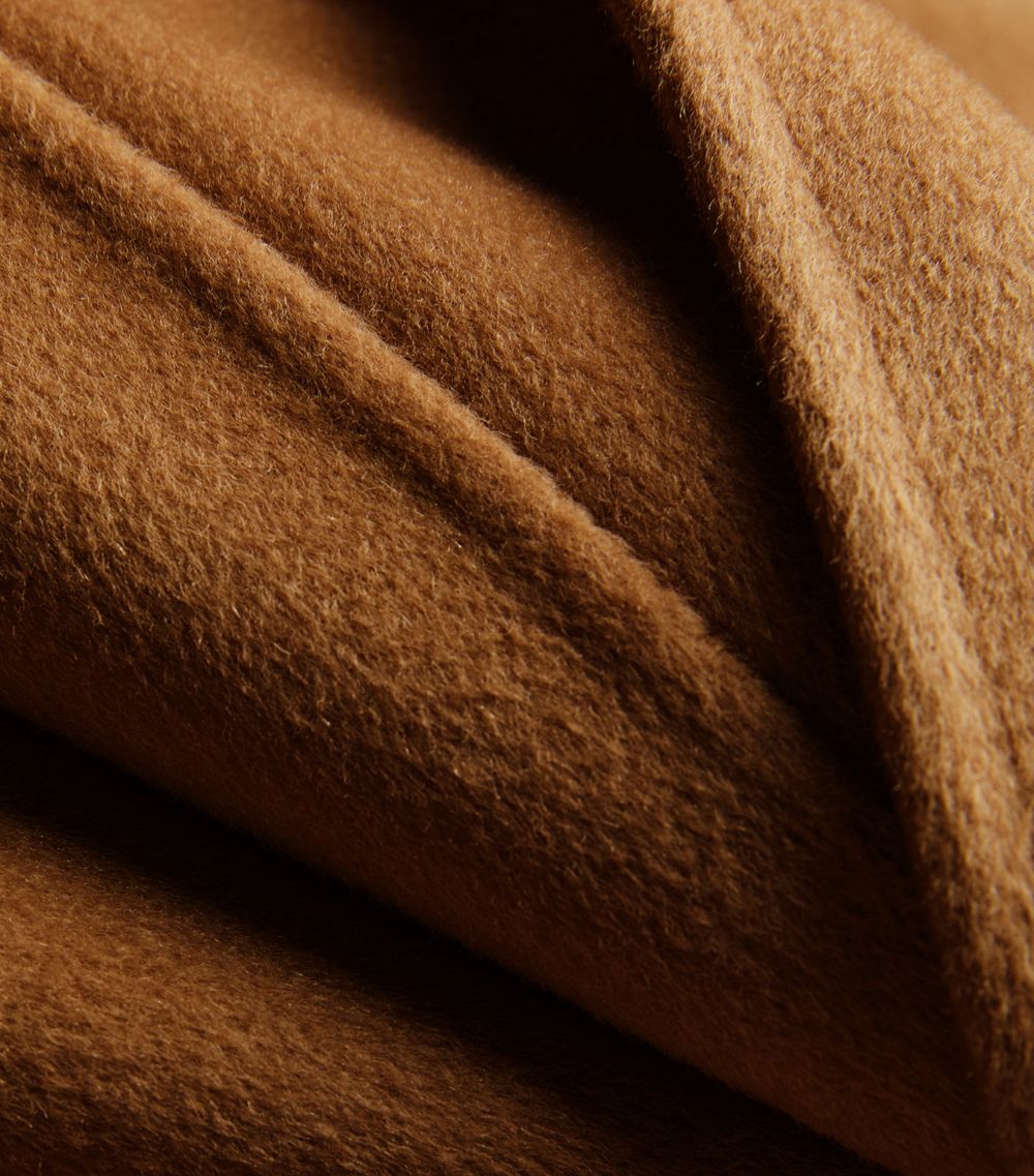 Nanushka Nanushka Wool-Silk Alamo Wrap Coat