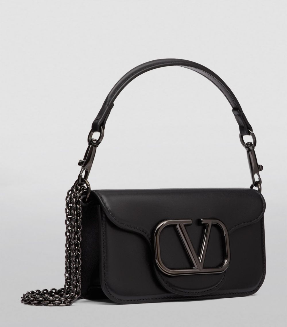 VALENTINO GARAVANI Valentino Garavani Leather Locó Top-Handle Bag