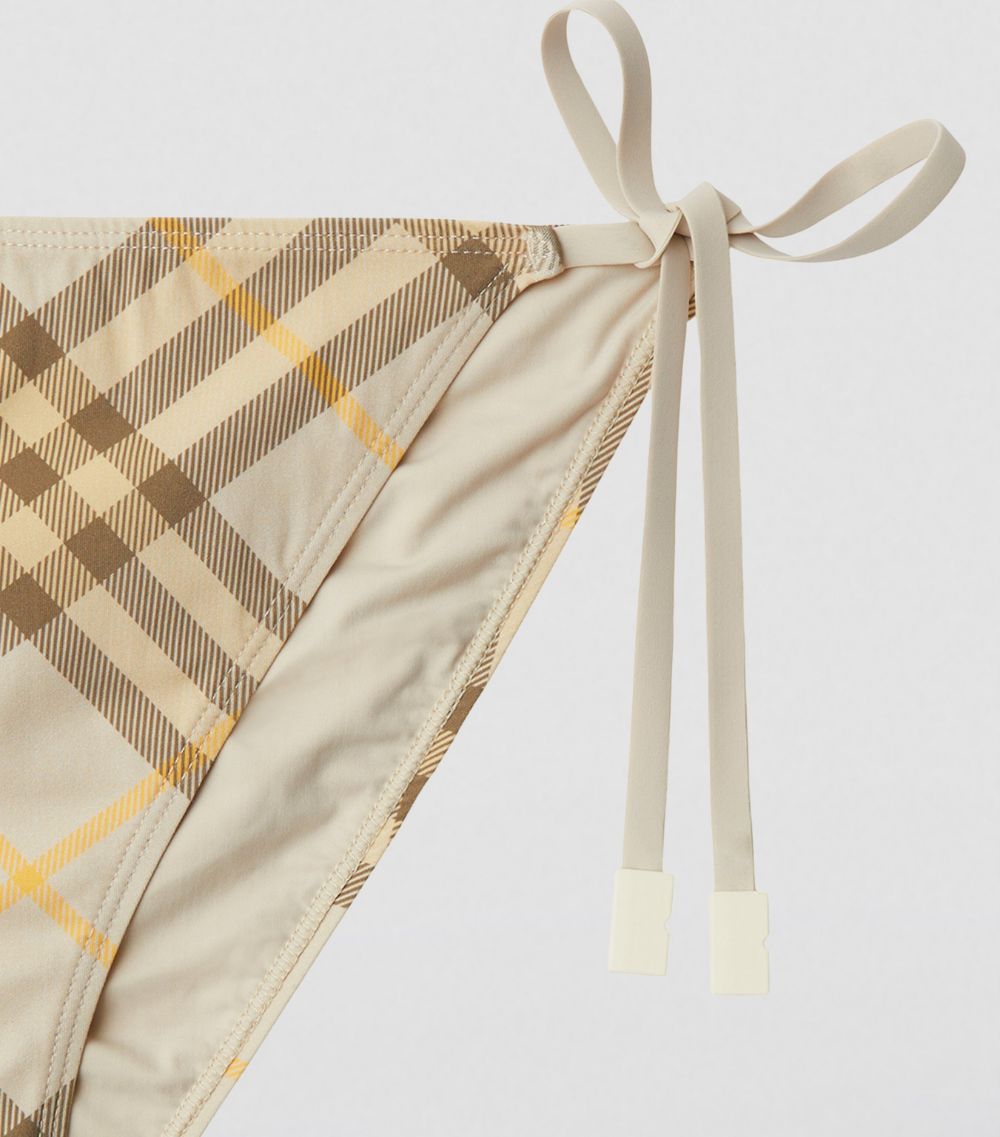 Burberry Burberry Check Bikini Bottoms