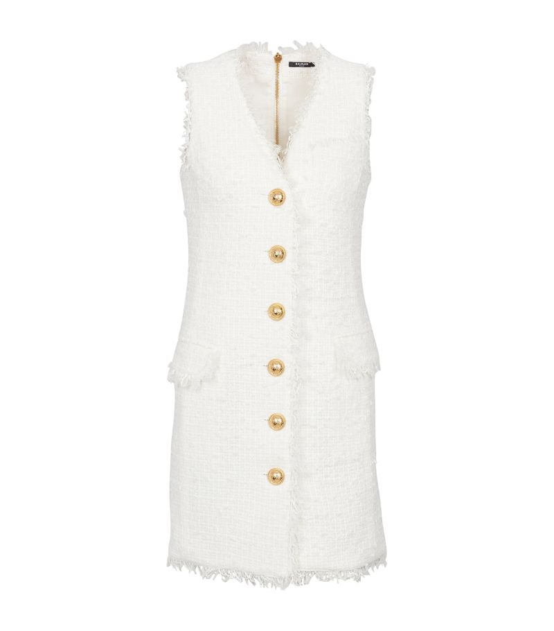 Balmain Balmain Tweed Mini Dress