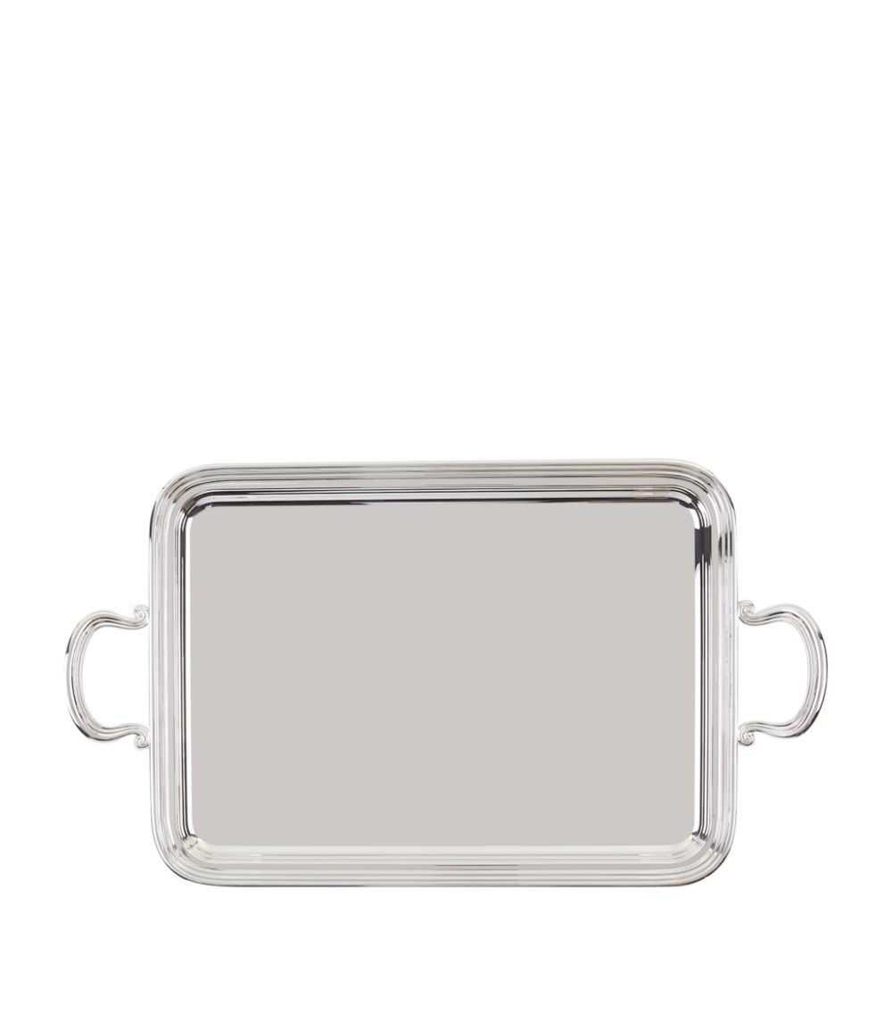 Greggio Greggio Silver-Plated English Tray With Handles (41Cm X 30Cm)