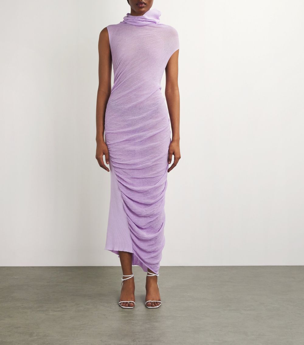 Issey Miyake Issey Miyake Rollneck Ambiguous Dress