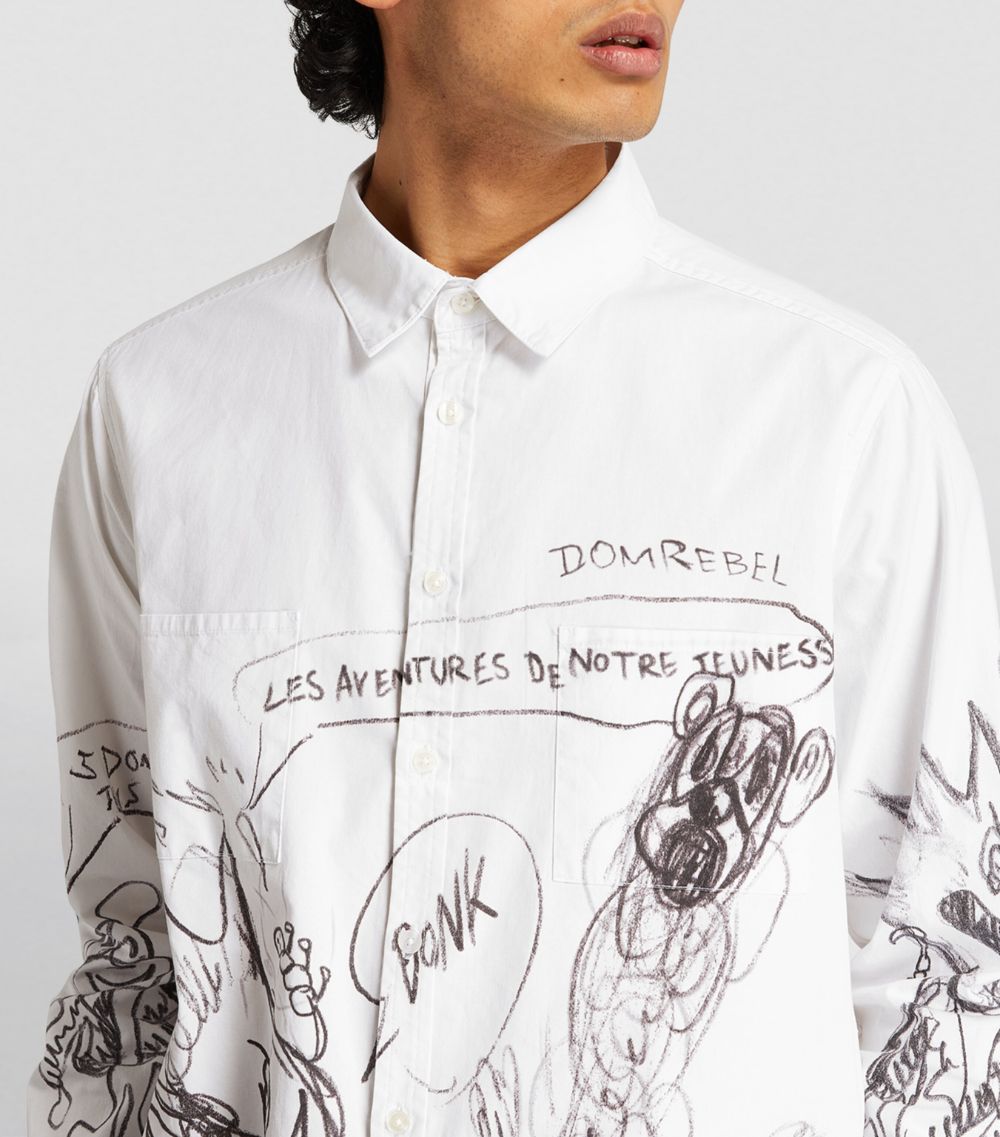 Domrebel Domrebel Cotton Sketch Shirt