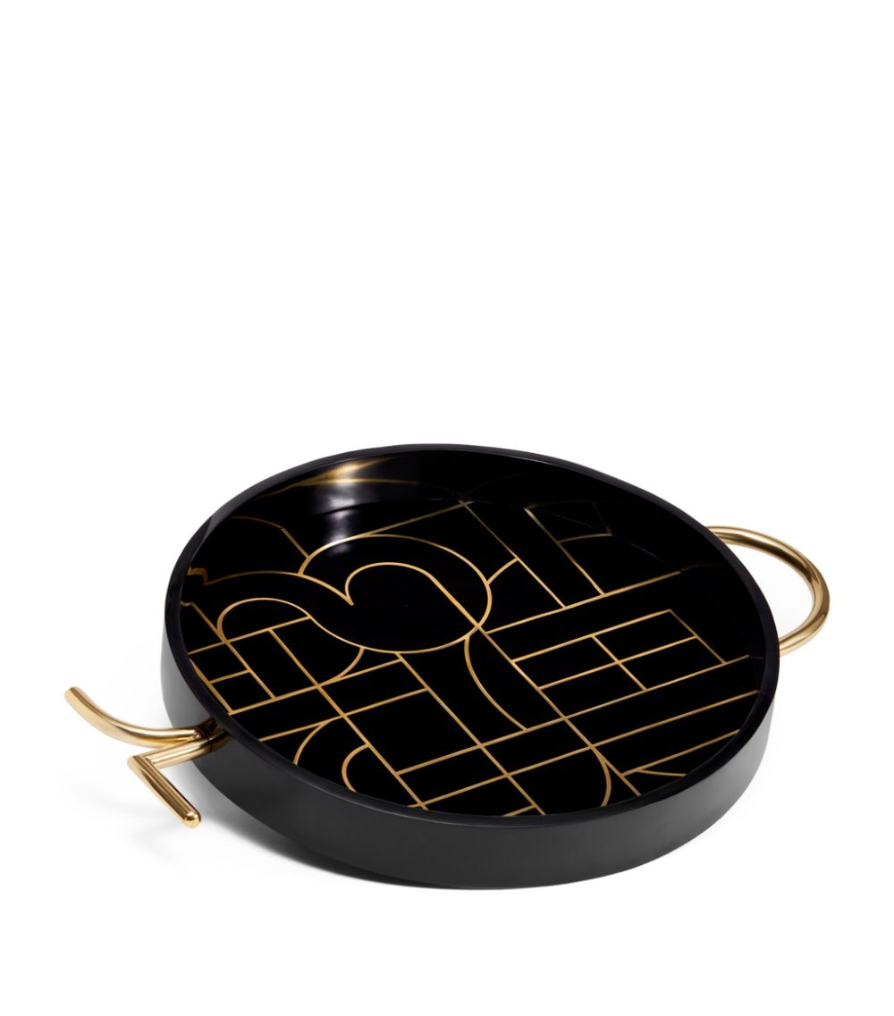 L'Objet L'Objet X Kelly Behun Circuit Round Tray (41Cm)