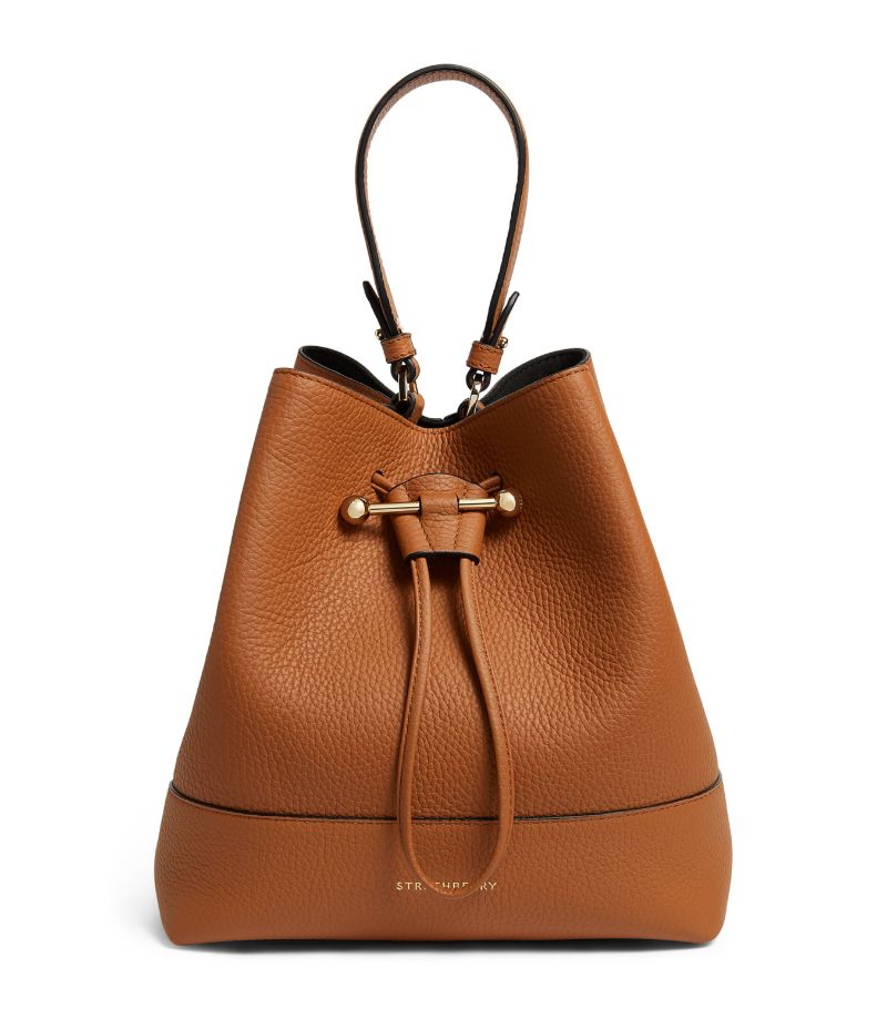 Strathberry Strathberry Leather Midi Lana Osette Bucket Bag