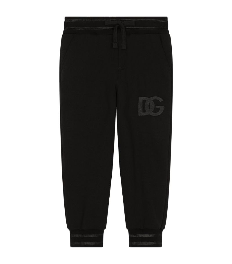 Dolce & Gabbana Dolce & Gabbana Kids Logo-Embroidered Sweatpants (12-14 Years)