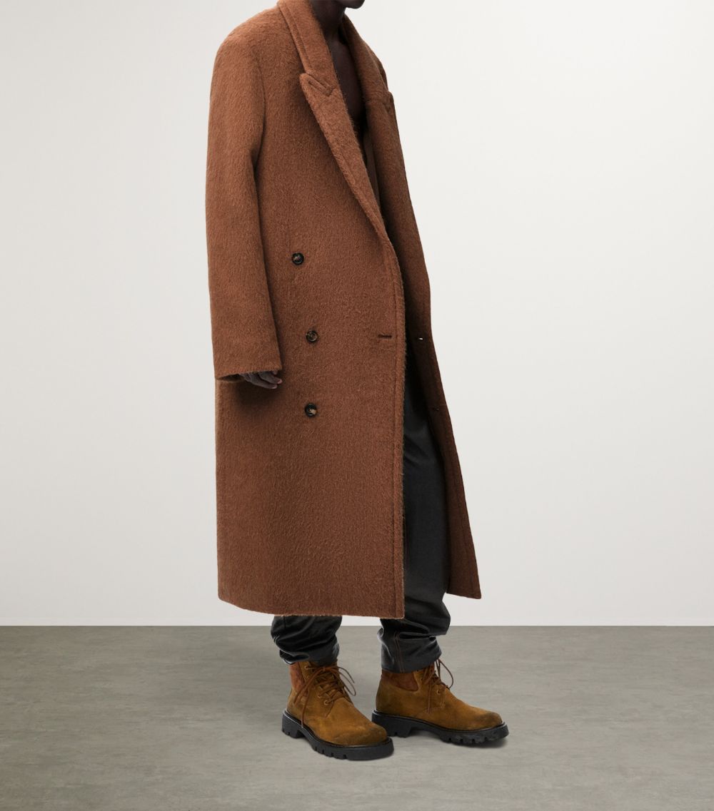 Loewe Loewe Double-Breasted Overcoat