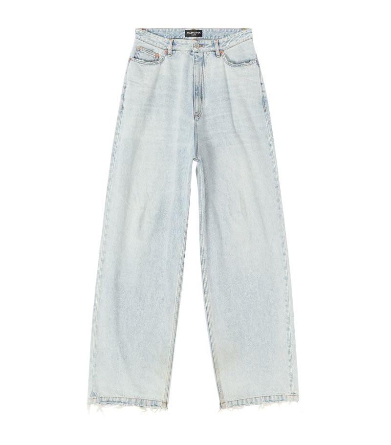 Balenciaga Balenciaga Wide-Leg Baggy Jeans