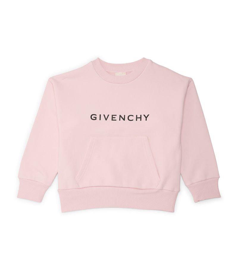 Givenchy Givenchy Kids Front-Pocket Logo Sweatshirt (4-12+ Years)