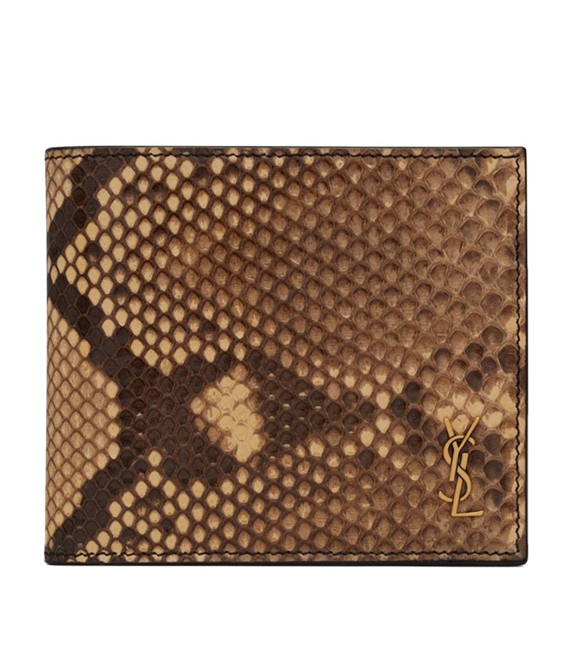 Saint Laurent Saint Laurent Python Wallet