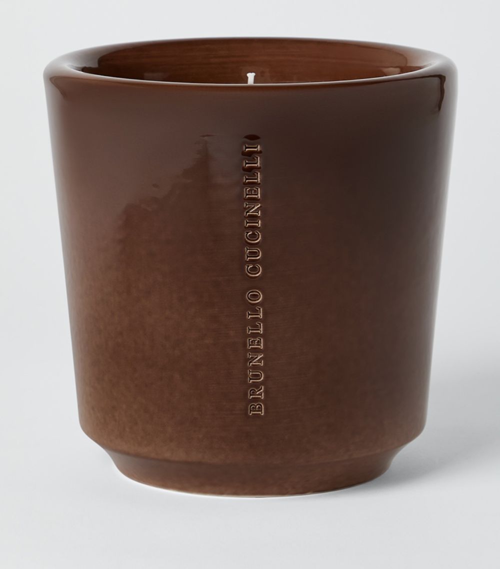 Brunello Cucinelli Brunello Cucinelli 3-Wick Ebano Candle (18Cm)