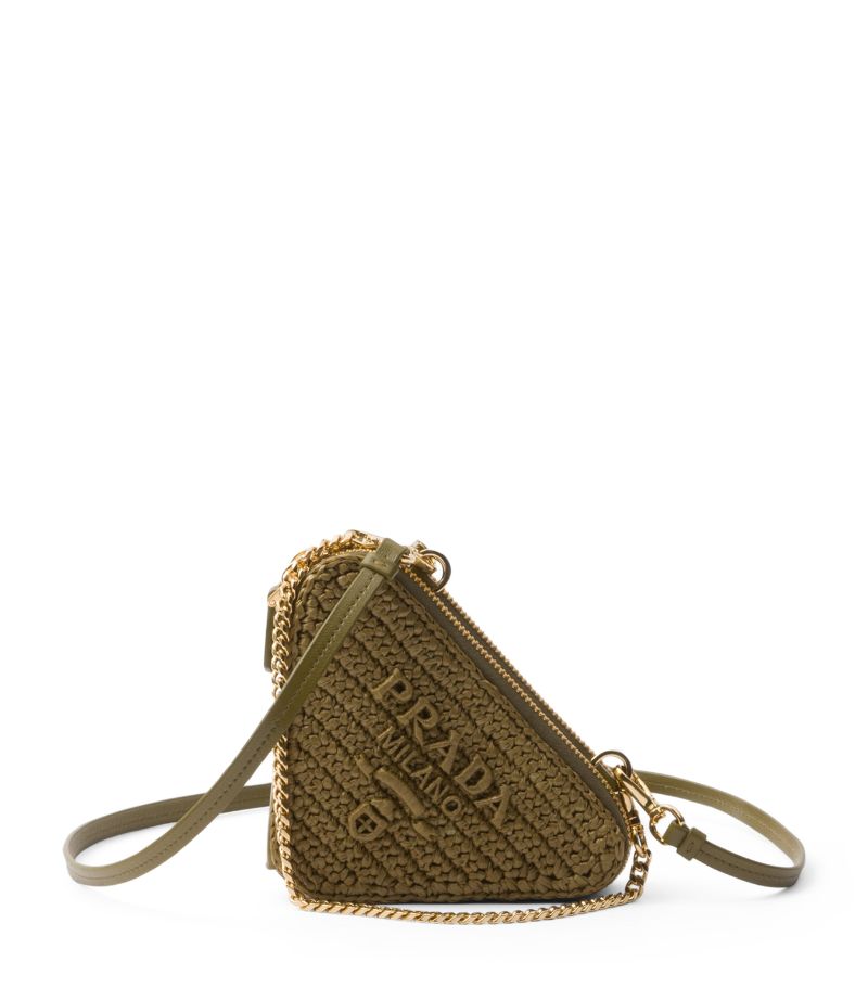 Prada Prada Mini Woven Cross-Body Bag