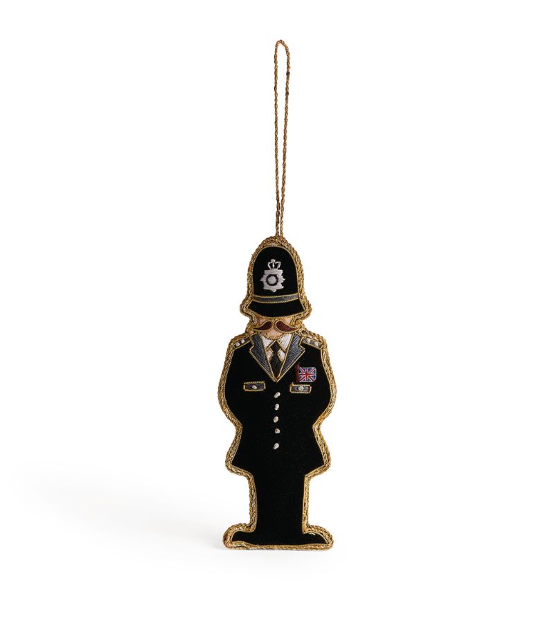 Tinker Tailor Tinker Tailor Velvet Policeman Tree Decoration