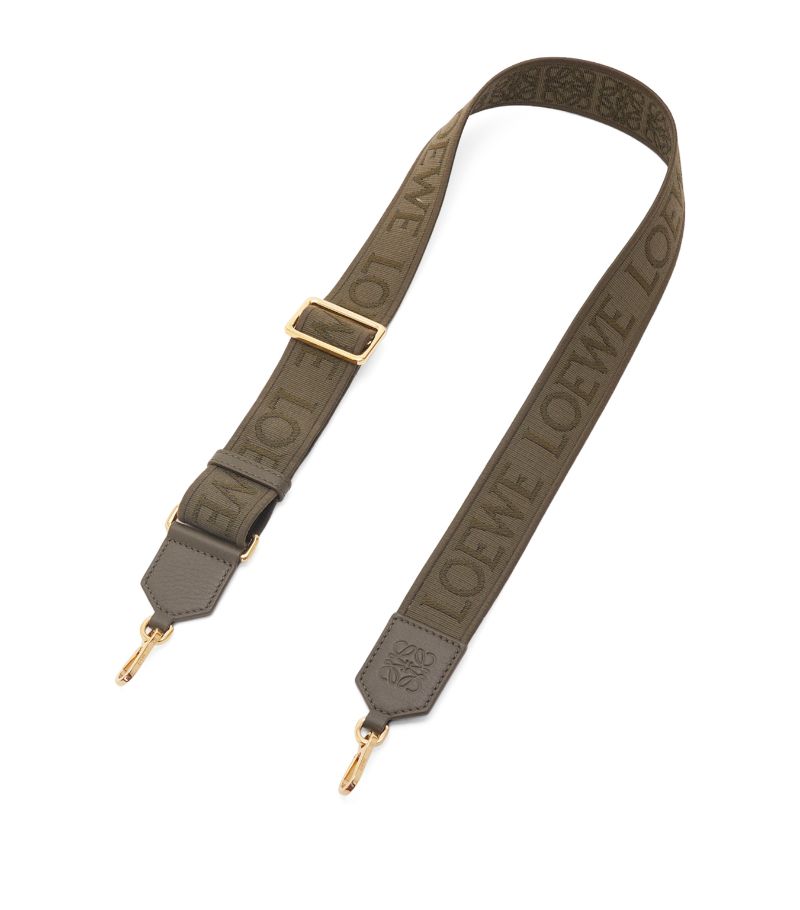 Loewe LOEWE Cotton-Blend Anagram Bag Strap