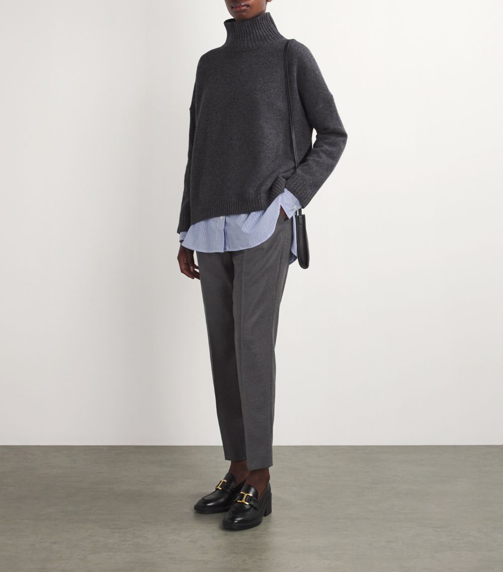 Weekend Max Mara Weekend Max Mara Virgin Wool Tailored Trousers