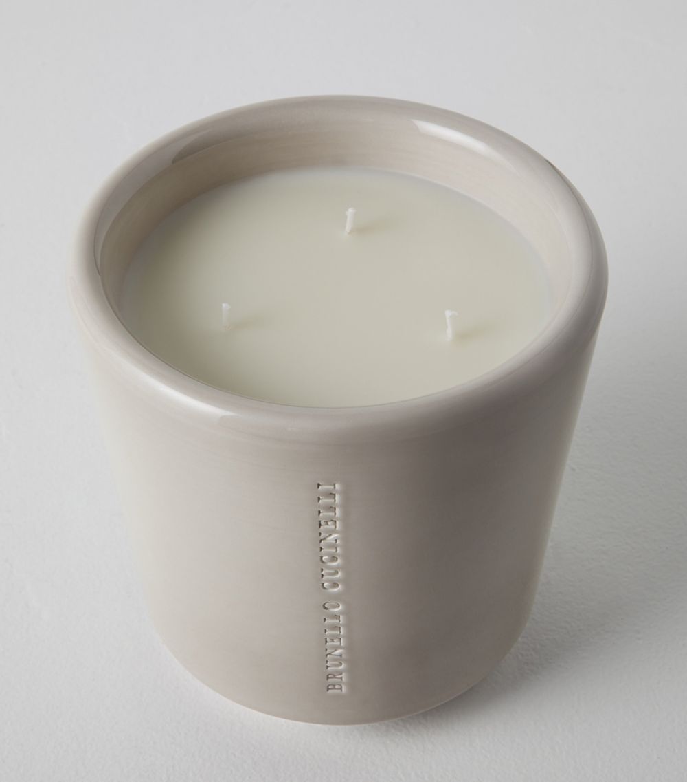 Brunello Cucinelli Brunello Cucinelli Ebony & Teak Candle