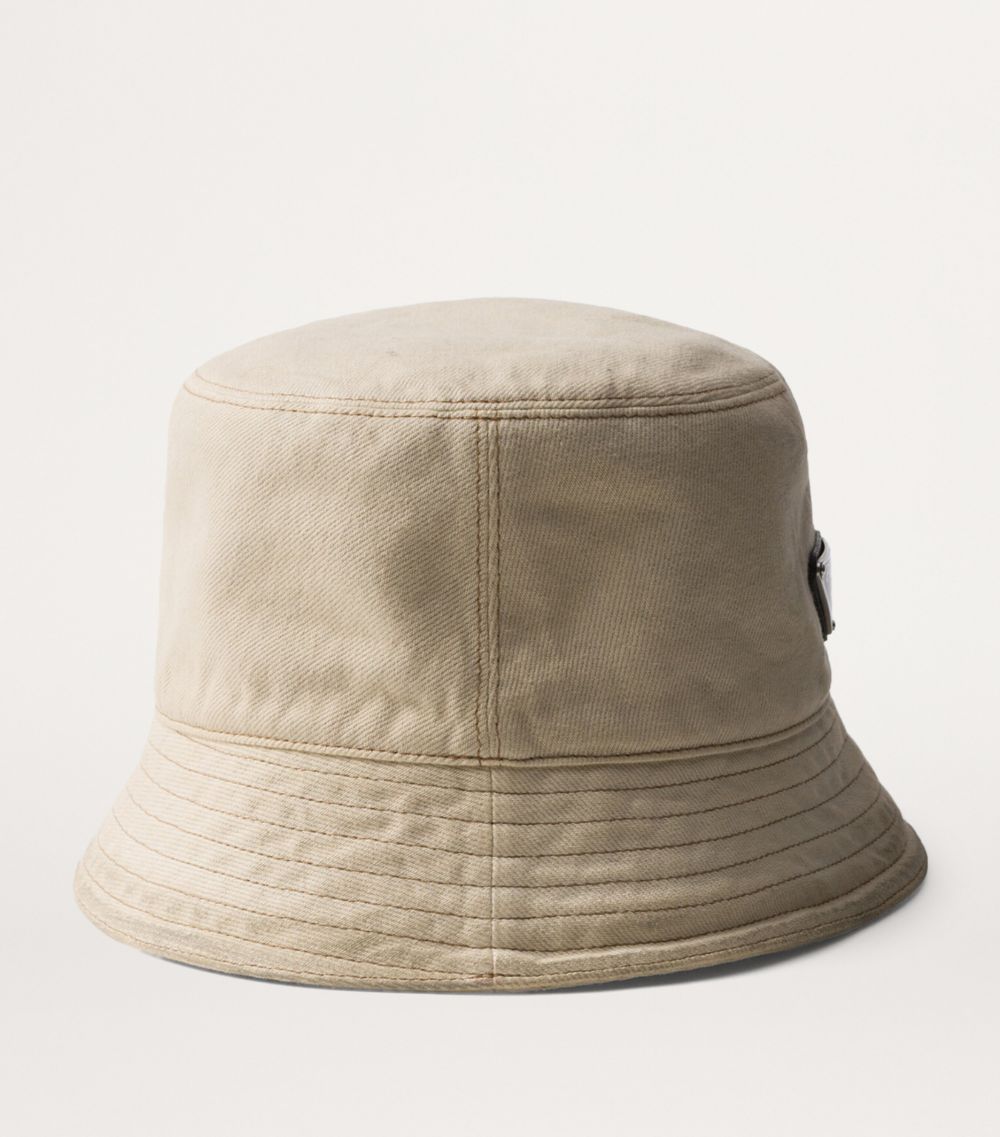 Prada Prada Denim Bucket Hat