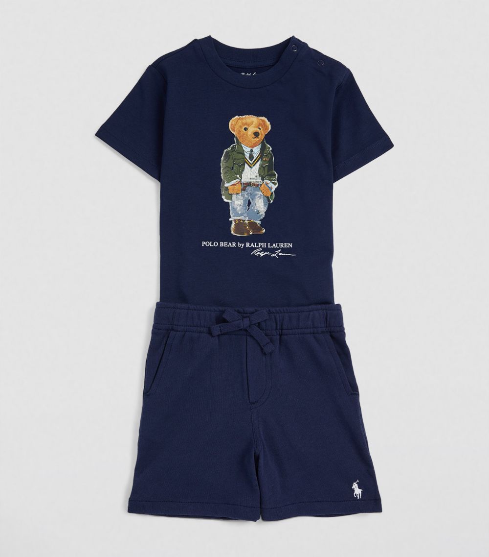 Ralph Lauren Kids Ralph Lauren Kids Cotton Polo Bear T-Shirt (6-14 Years)