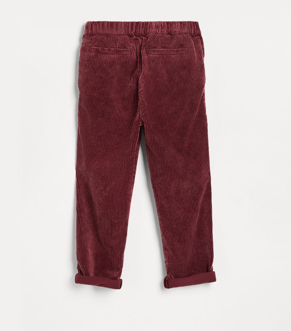 Brunello Cucinelli Kids Brunello Cucinelli Kids Corduroy Drawstring Trousers