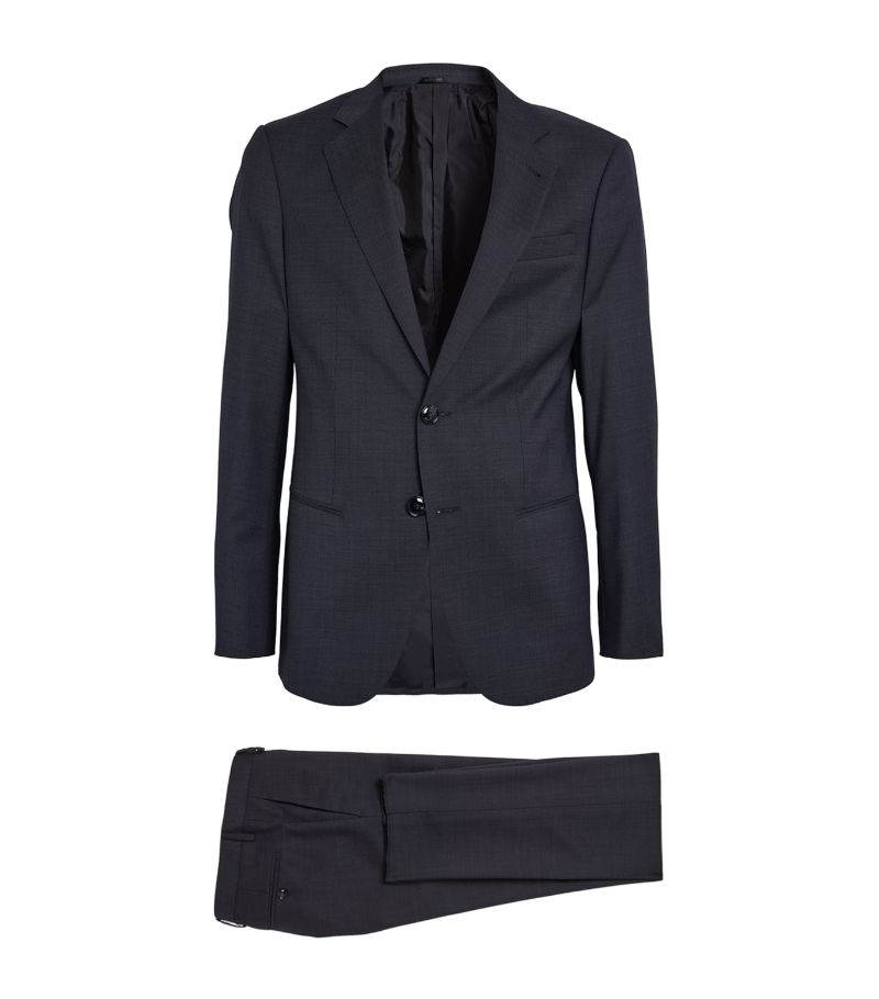 Giorgio Armani Giorgio Armani Wool Single-Breasted Two-Piece Suit